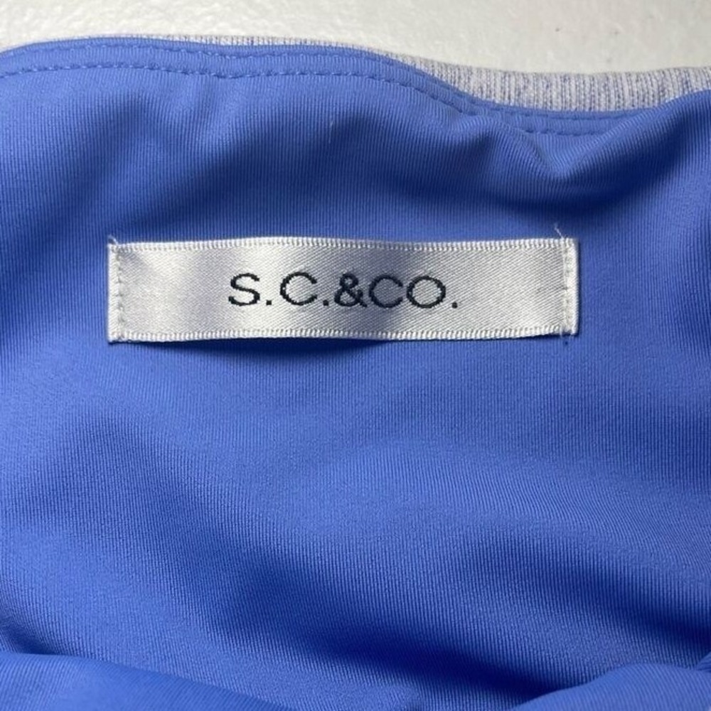 S.C. & CO. Womens Blue Heathered Athletic Golf Tennis Skort Size M Pull On - Picture 5 of 9